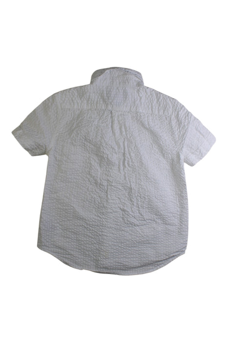 A White Short Sleeve Shirts from Polo Ralph Lauren in size 5T for boy. (Back View)