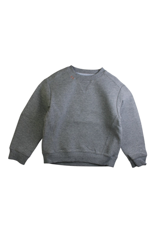 A Grey Crewneck Sweatshirts from Moody Tiger in size 4T for boy. (Front View)