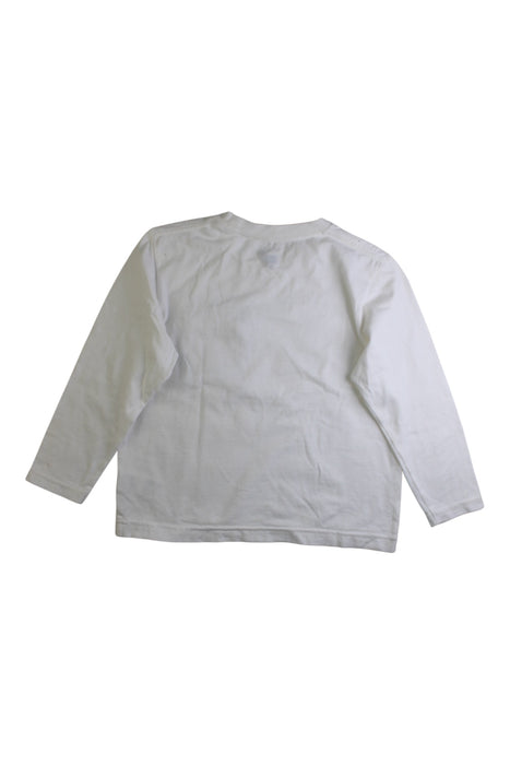 A White Long Sleeve T Shirts from Helly Hansen in size 5T for boy. (Back View)