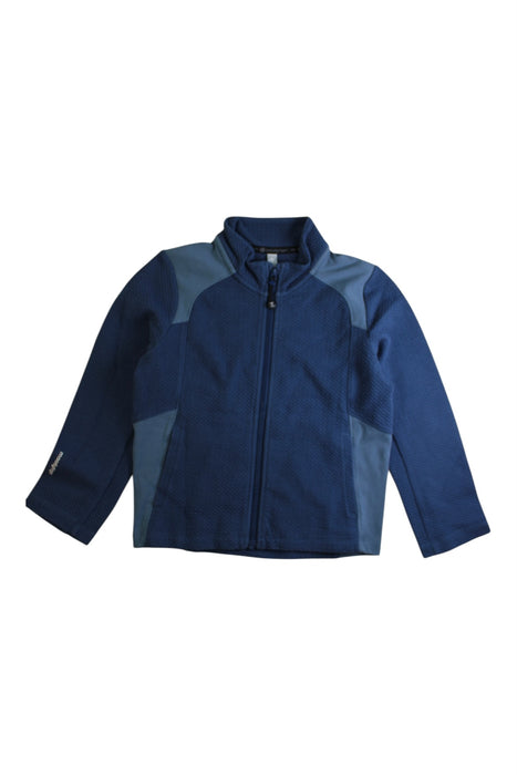 A Blue Lightweight Jackets from Moody Tiger in size 5T for boy. (Front View)