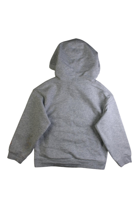 A Grey Hooded Sweatshirts from Marithé & Francois Girbaud in size 4T for neutral. (Back View)