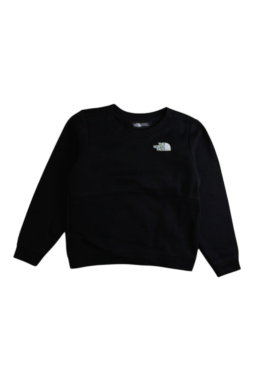 A Black Crewneck Sweatshirts from The North Face in size 5T for neutral. (Front View)