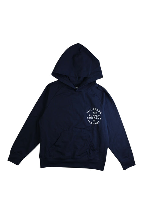 A Navy Hooded Sweatshirts from Billabong in size 4T for boy. (Front View)