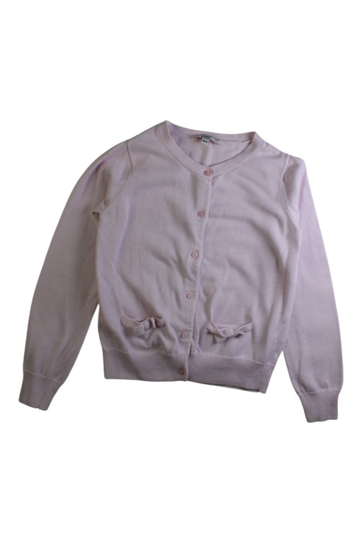 A Pink Cardigans from Jacadi in size 8Y for girl. (Front View)