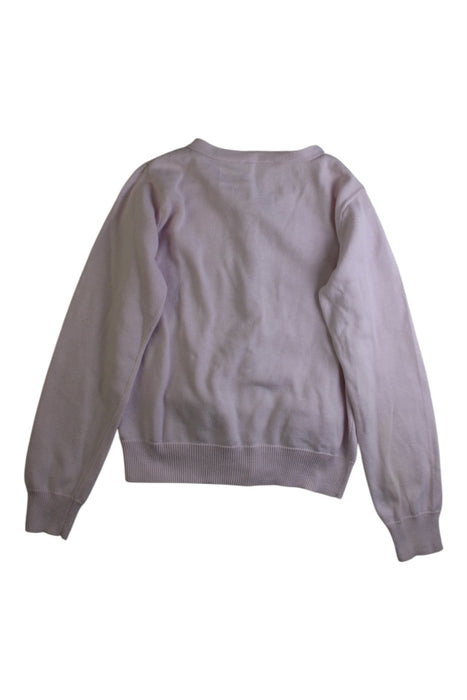 A Pink Cardigans from Jacadi in size 8Y for girl. (Back View)