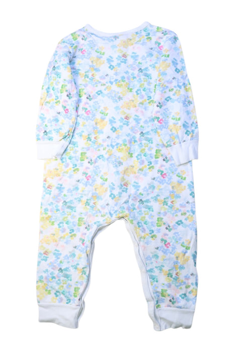 A Multicolour Onesies from Petit Bateau in size 2T for girl. (Back View)