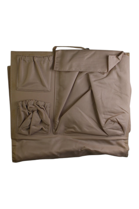 A Beige Diaper Bags from ToteSavvy in size O/S for maternity. (Back View)