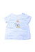 A Blue Short Sleeve T Shirts from Nanos in size 3T for boy. (Front View)