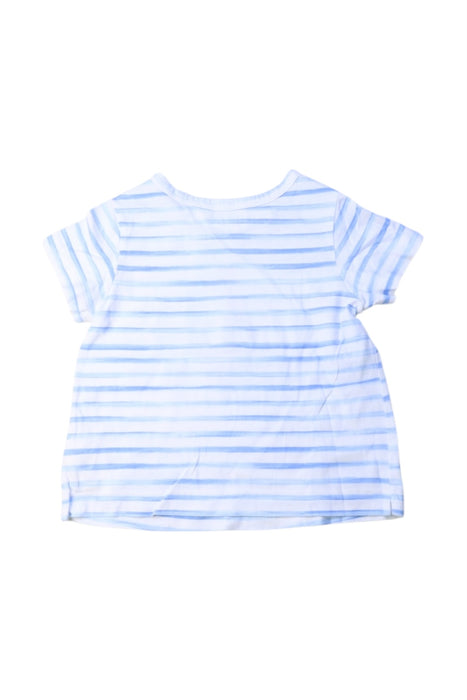 A Blue Short Sleeve T Shirts from Nanos in size 3T for boy. (Back View)