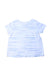A Blue Short Sleeve T Shirts from Nanos in size 3T for boy. (Back View)
