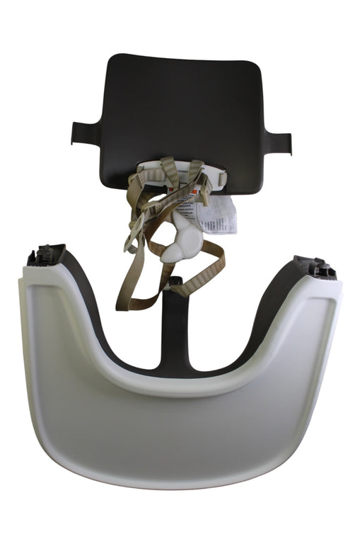 A Black Highchairs from Stokke in size O/S for neutral. (Front View)