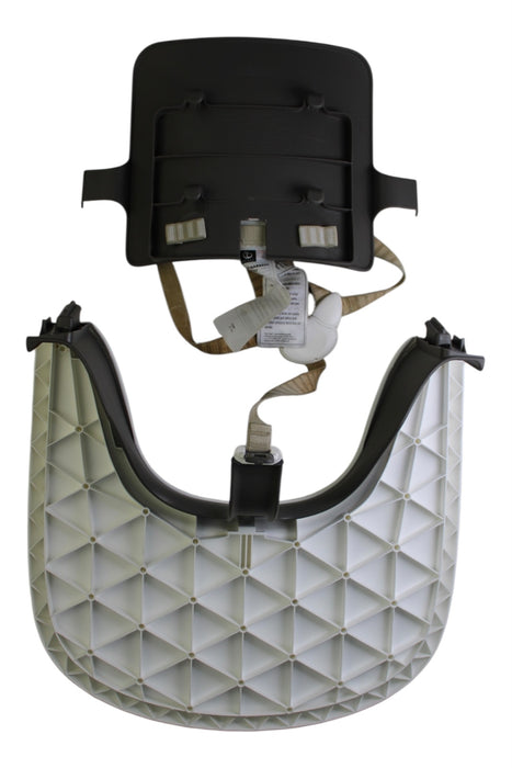 A Black Highchairs from Stokke in size O/S for neutral. (Back View)