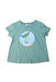 A Green Short Sleeve T Shirts from Nanos in size 3T for boy. (Front View)