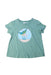 A Green Short Sleeve T Shirts from Nanos in size 3T for boy. (Front View)