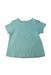 A Green Short Sleeve T Shirts from Nanos in size 3T for boy. (Back View)