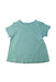 A Green Short Sleeve T Shirts from Nanos in size 3T for boy. (Back View)