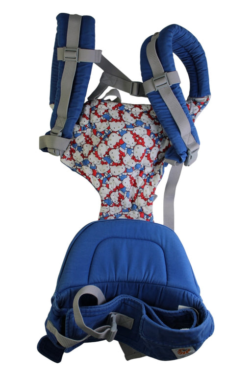 A Blue Baby Carriers from Ergobaby in size 3-6M for neutral. (Front View)
