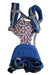 A Blue Baby Carriers from Ergobaby in size 3-6M for neutral. (Front View)