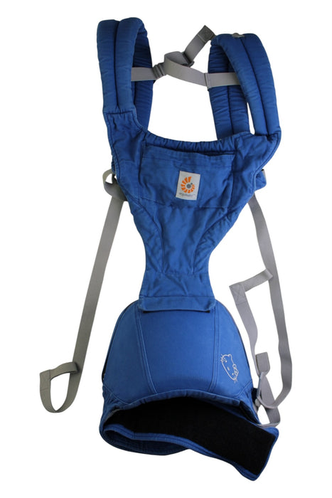 A Blue Baby Carriers from Ergobaby in size 3-6M for neutral. (Back View)