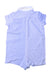 A Blue Short Sleeve Rompers from Ralph Lauren in size 6-12M for boy. (Back View)