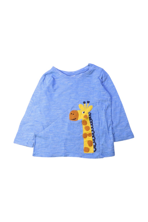 A Blue Long Sleeve T Shirts from Seed in size 12-18M for boy. (Front View)