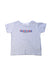 A Grey Short Sleeve T Shirts from Bonpoint in size 3-6M for boy. (Front View)