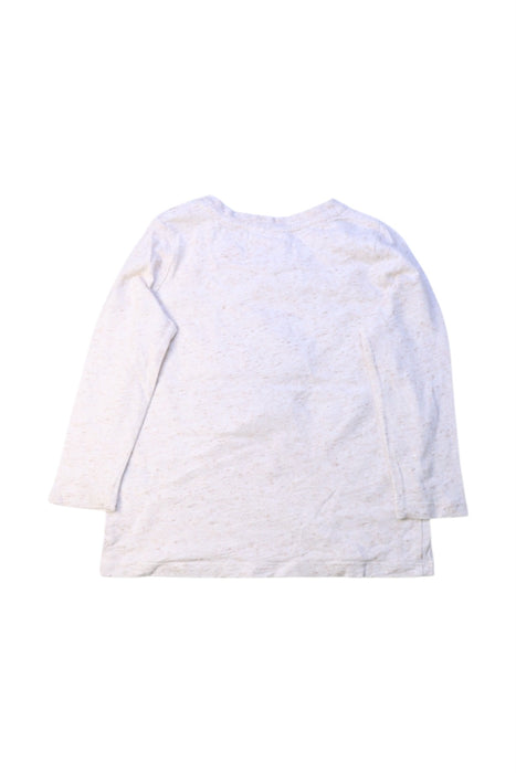A White Long Sleeve T Shirts from Seed in size 2T for boy. (Back View)