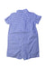 A Blue Short Sleeve Rompers from Ralph Lauren in size 6-12M for boy. (Back View)