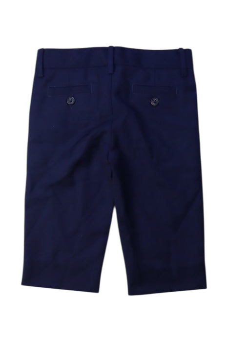 A Navy Shorts from Mides in size 6-12M for boy. (Back View)