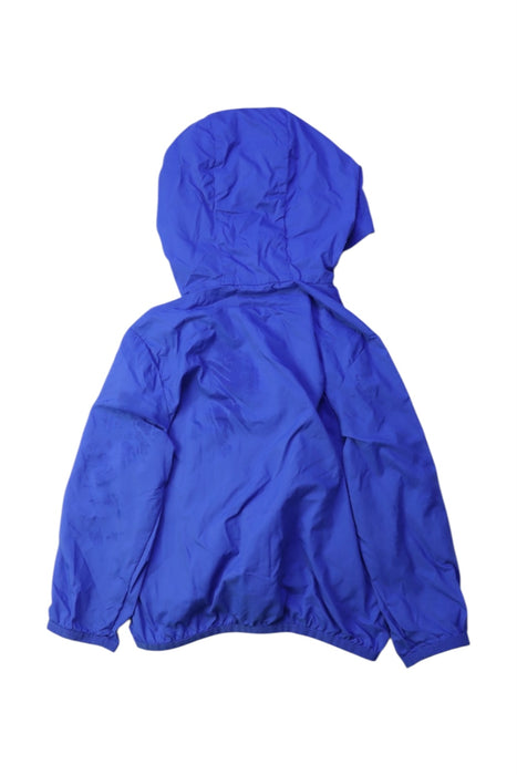 A Blue Lightweight Jackets from Momonittu in size 2T for neutral. (Back View)