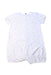 A White Short Sleeve Rompers from Petit Bateau in size 2T for girl. (Back View)