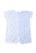 A Multicolour Short Sleeve Rompers from Petit Bateau in size 12-18M for neutral. (Front View)