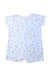 A Multicolour Short Sleeve Rompers from Petit Bateau in size 12-18M for neutral. (Back View)