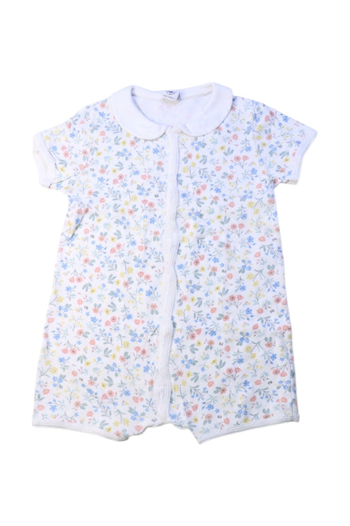 A Multicolour Short Sleeve Rompers from Petit Bateau in size 2T for neutral. (Front View)