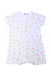A Multicolour Short Sleeve Rompers from Petit Bateau in size 2T for neutral. (Front View)