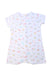 A Multicolour Short Sleeve Rompers from Petit Bateau in size 2T for neutral. (Back View)