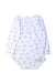 A White Long Sleeve Bodysuits from Petit Bateau in size 2T for boy. (Back View)