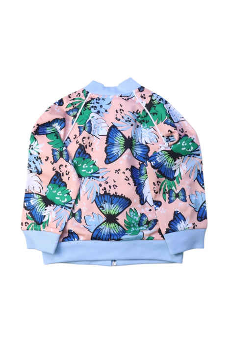 A Multicolour Lightweight Jackets from Adidas in size 6-12M for girl. (Back View)