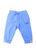 A Blue Sweatpants from Adidas in size 12-18M for girl. (Front View)