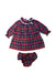 A Multicolour Dress Sets from Nanos in size 12-18M for girl. (Front View)