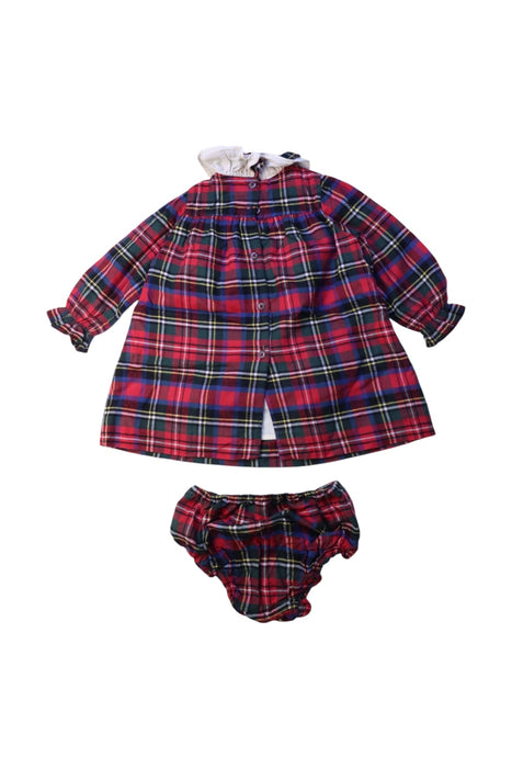 A Multicolour Dress Sets from Nanos in size 12-18M for girl. (Back View)