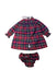 A Multicolour Dress Sets from Nanos in size 12-18M for girl. (Back View)
