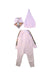 A Pink Onesies from Burberry in size 6-12M for girl. (Back View)