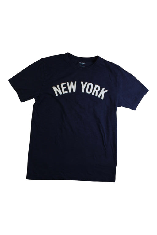 A Navy Short Sleeve T Shirts from Crewcuts in size 10Y for boy. (Front View)