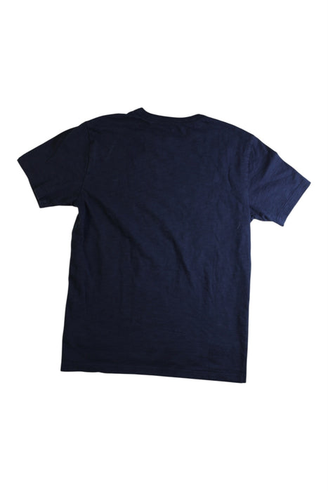 A Navy Short Sleeve T Shirts from Crewcuts in size 10Y for boy. (Back View)
