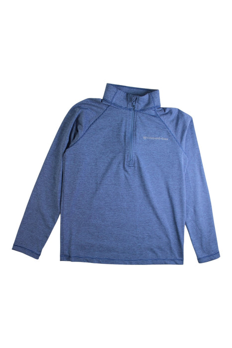 A Blue Long Sleeve Tops from Vineyard Vines in size 8Y for boy. (Front View)
