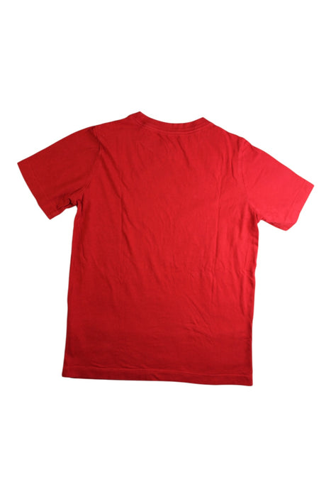 A Red Short Sleeve T Shirts from Nike in size 10Y for boy. (Back View)