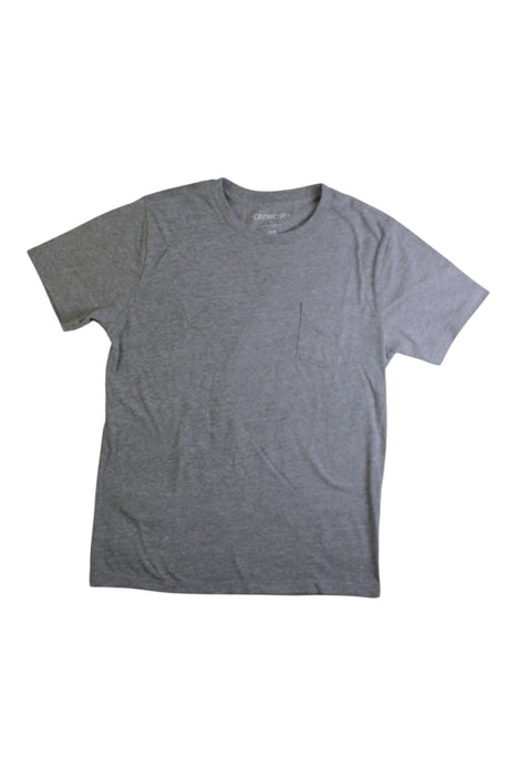A Grey Short Sleeve T Shirts from Crewcuts in size 10Y for boy. (Front View)