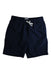 A Navy Shorts from Crewcuts in size 10Y for boy. (Front View)