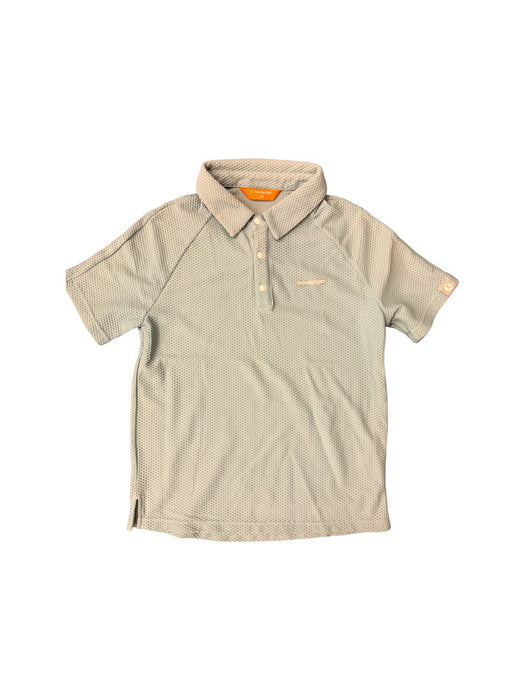 A Blue Short Sleeve Polos from Moody Tiger in size 7Y for boy. (Front View)